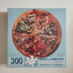 Bits & Pieces Pizza Puzzle 300 Large Size 20 Inch Round Pie‎ Food Jigsaw Sealed